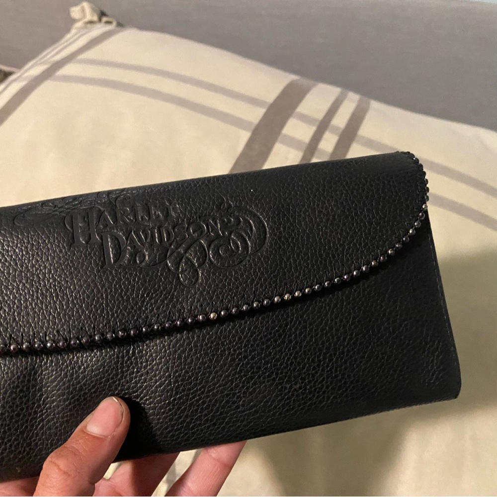 SALE💋 Harley-Davidson Genuine Leather Wallet - Picture 2 of 6